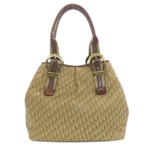 Christian Dior Canvas Handbag (Pre-Owned)