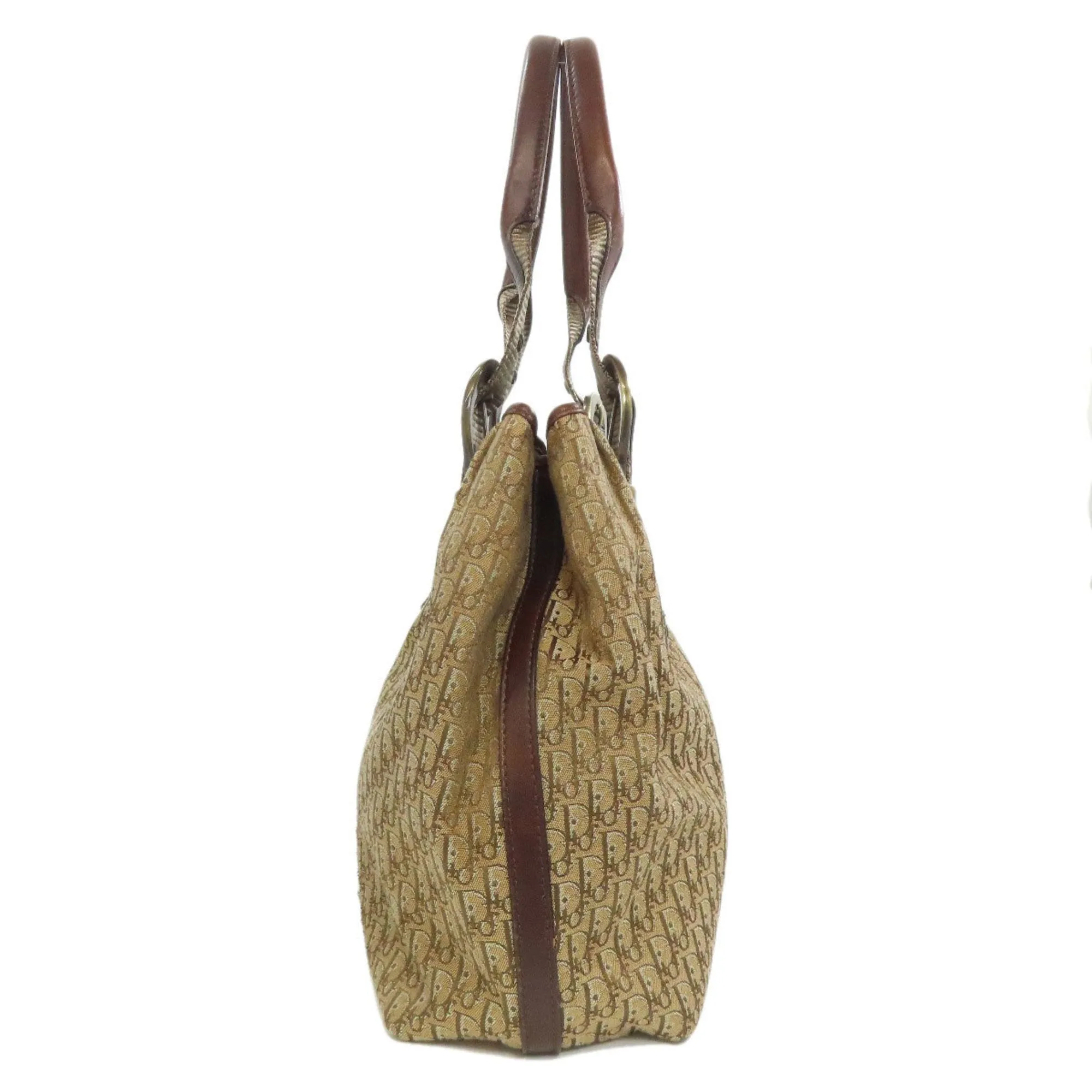 Christian Dior Canvas Handbag (Pre-Owned)