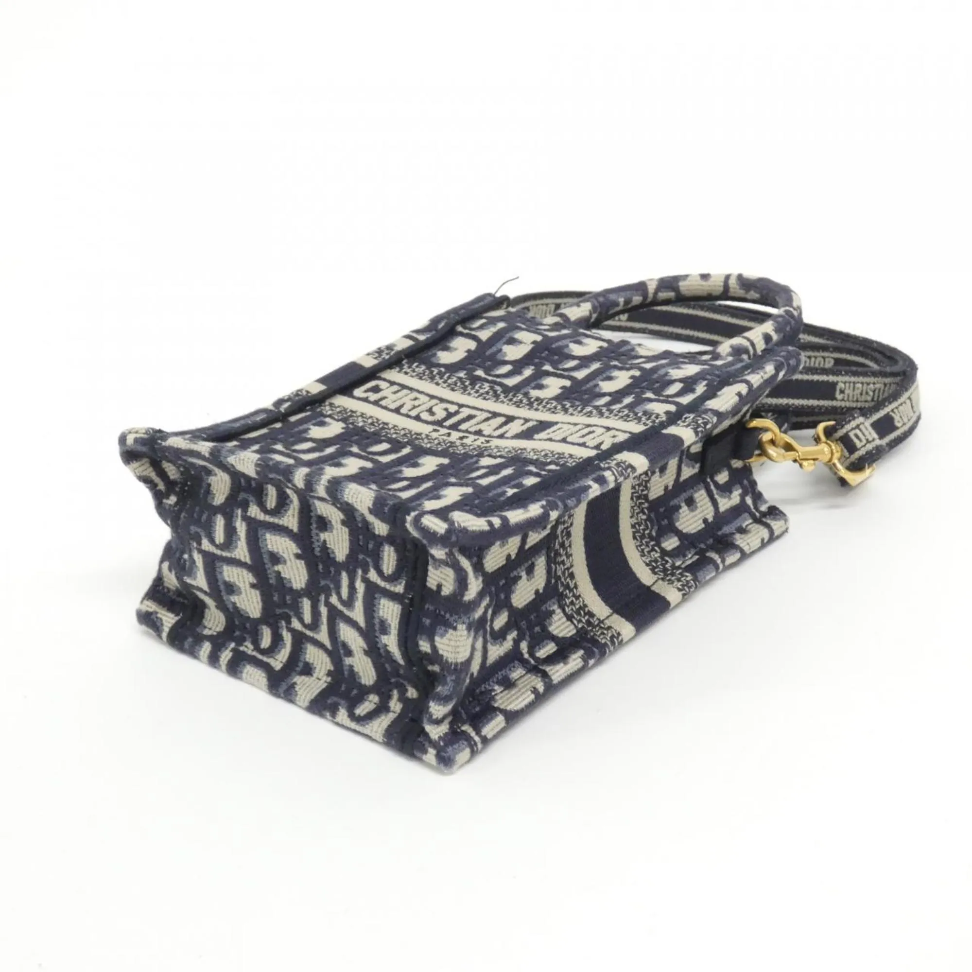 Christian Dior Canvas Handbag (Pre-Owned)