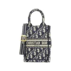 Christian Dior Canvas Handbag (Pre-Owned)