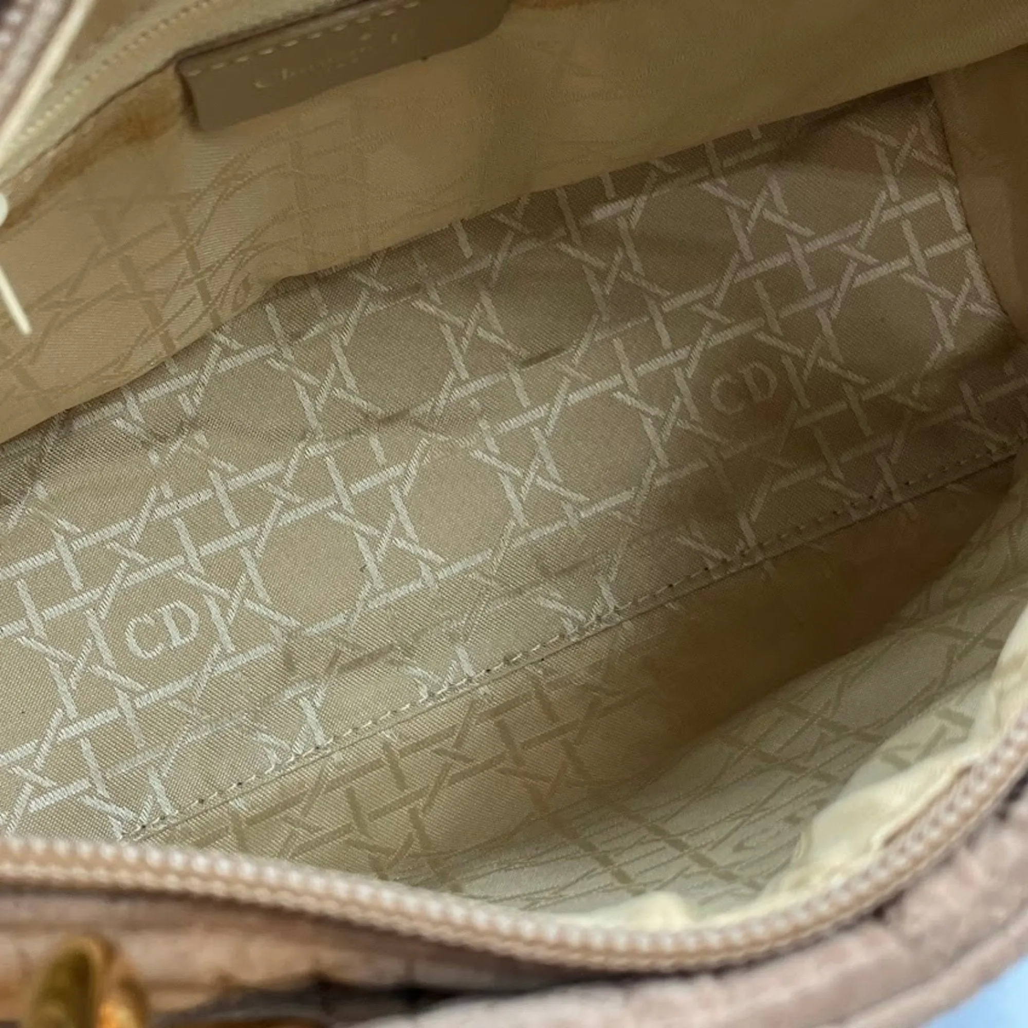 Christian Dior Cotton Handbag (Pre-Owned)