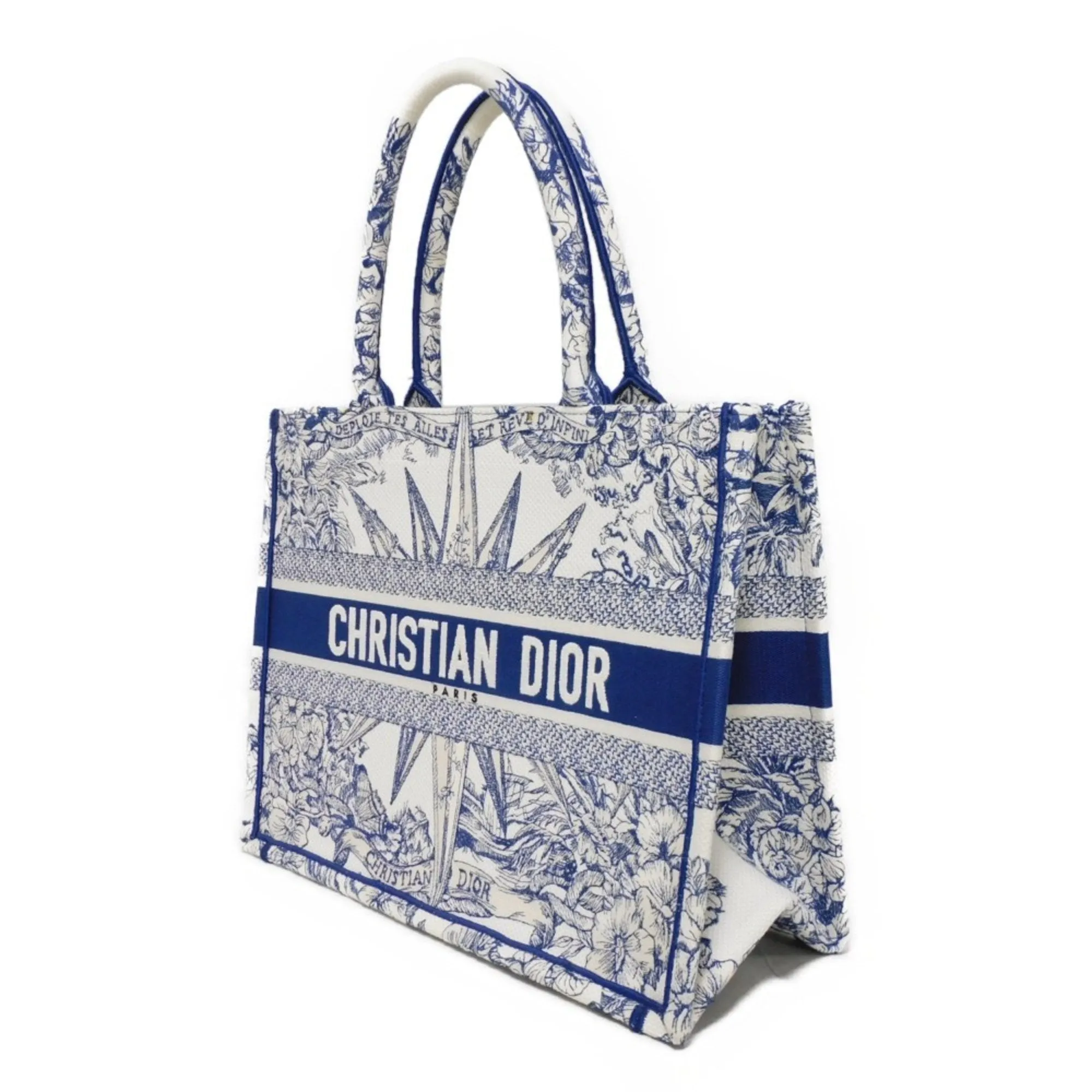 Christian Dior Cotton Tote Bag (Pre-Owned)