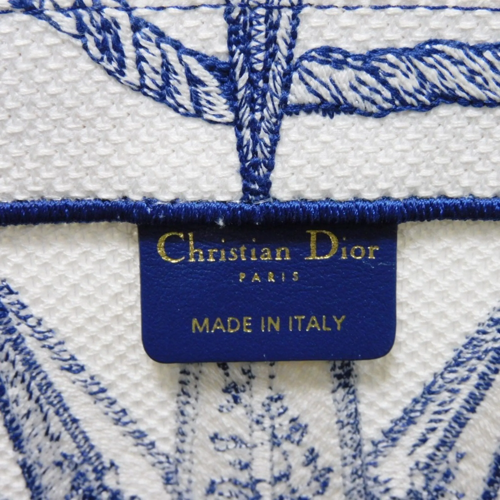 Christian Dior Cotton Tote Bag (Pre-Owned)