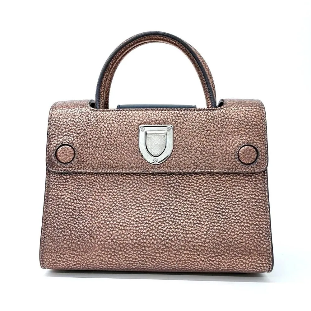 Christian Dior Diolamar Tote And Shoulder Bag