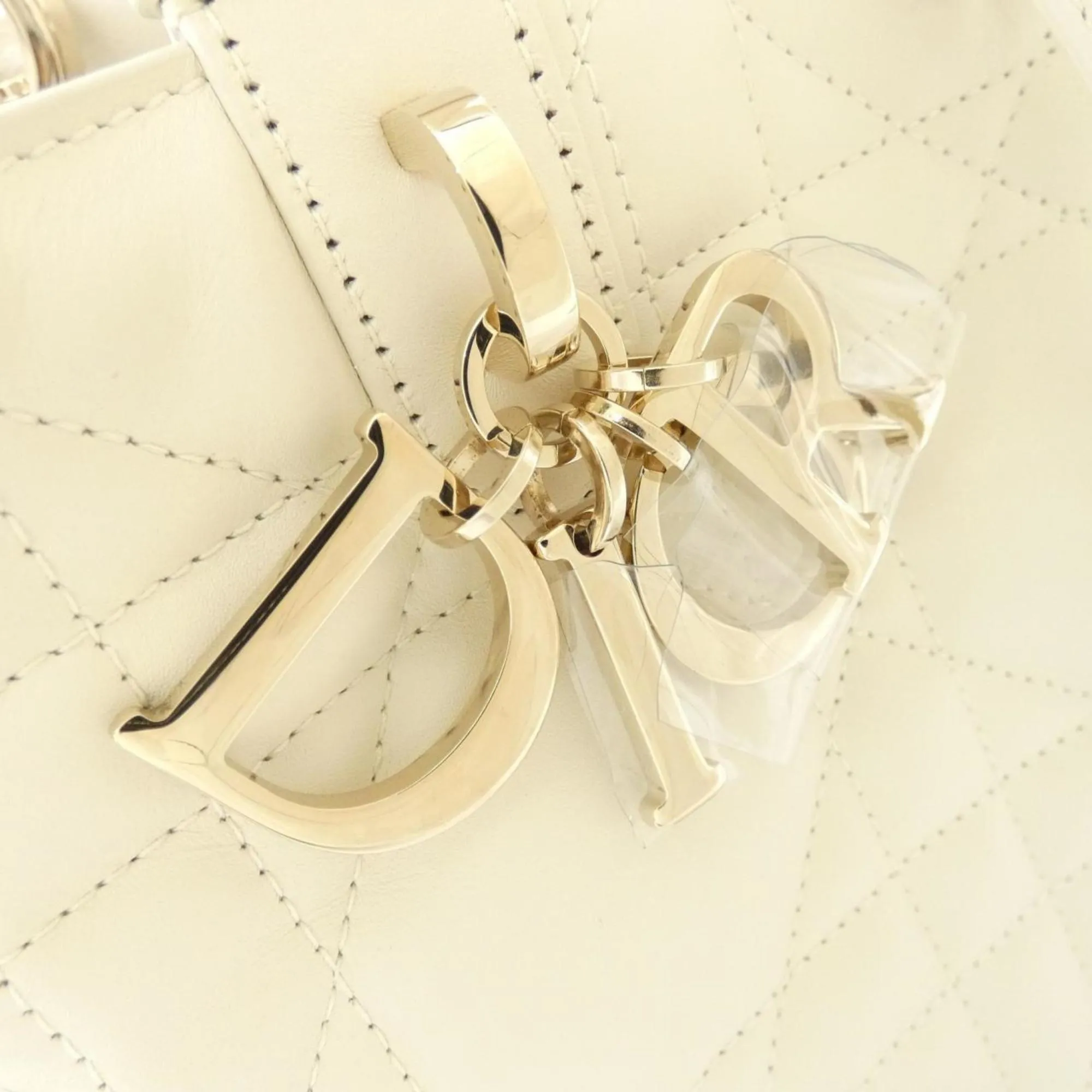 Christian Dior Leather Handbag (Pre-Owned)
