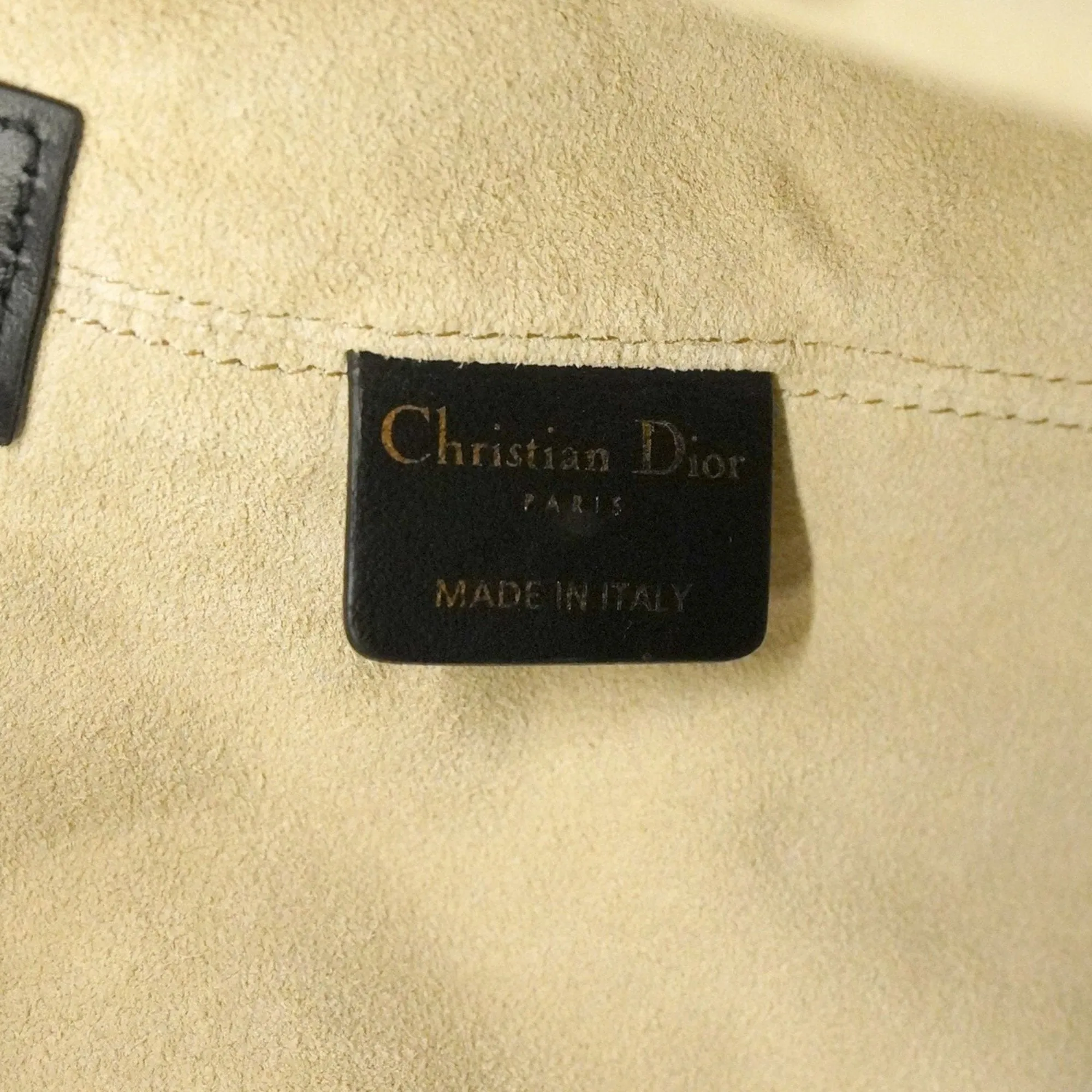 Christian Dior  Leather Handbag (Pre-Owned)