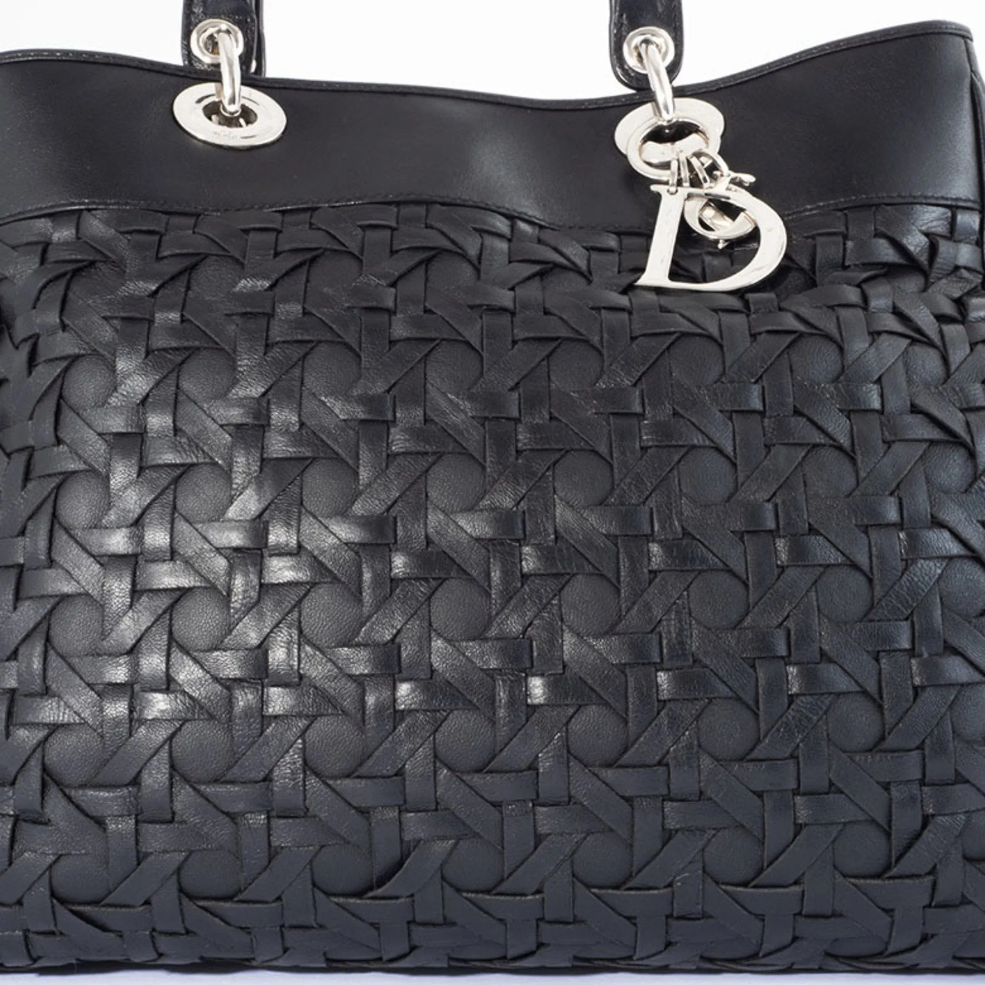 Christian Dior Leather Handbag (Pre-Owned)