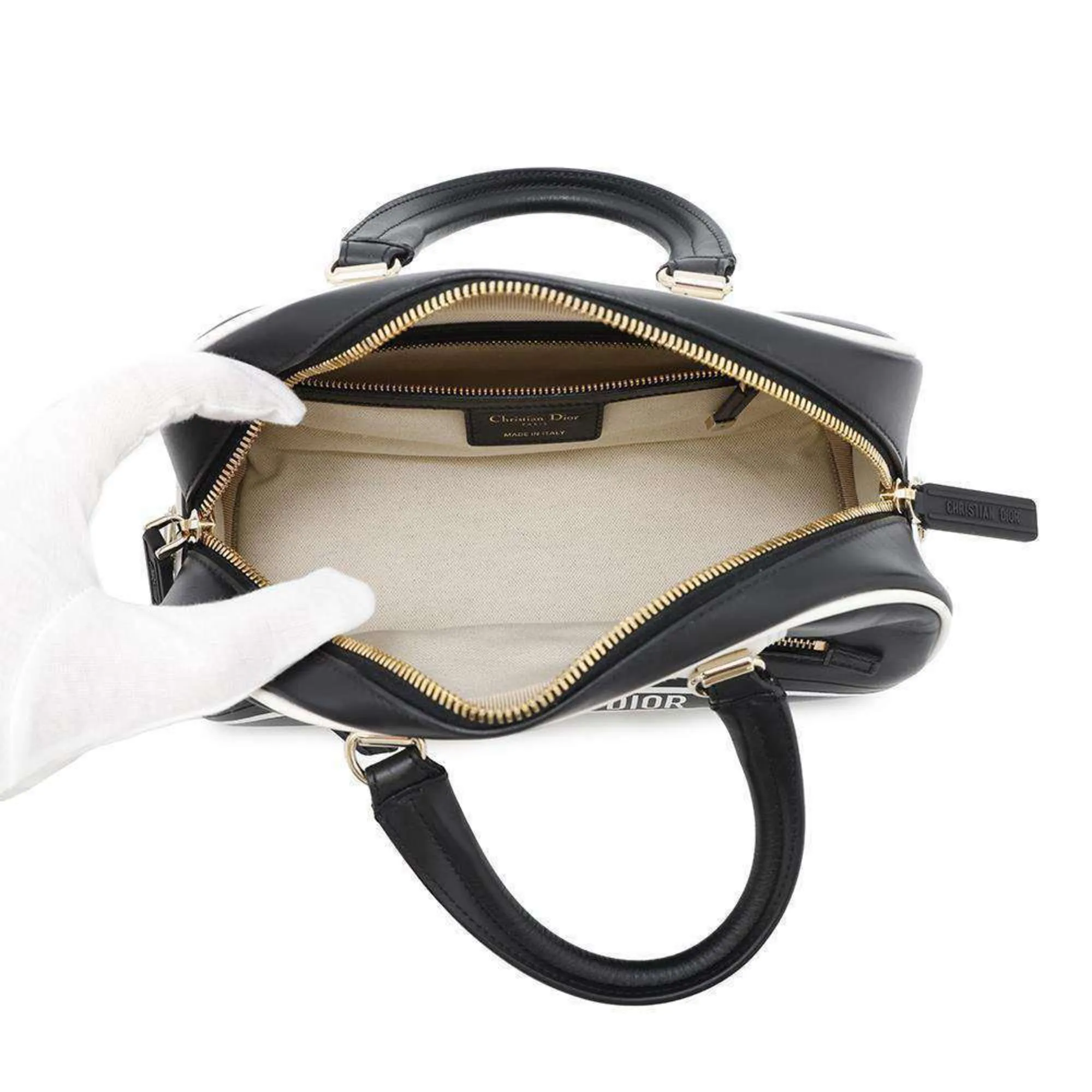 Christian Dior  Leather Handbag (Pre-Owned)