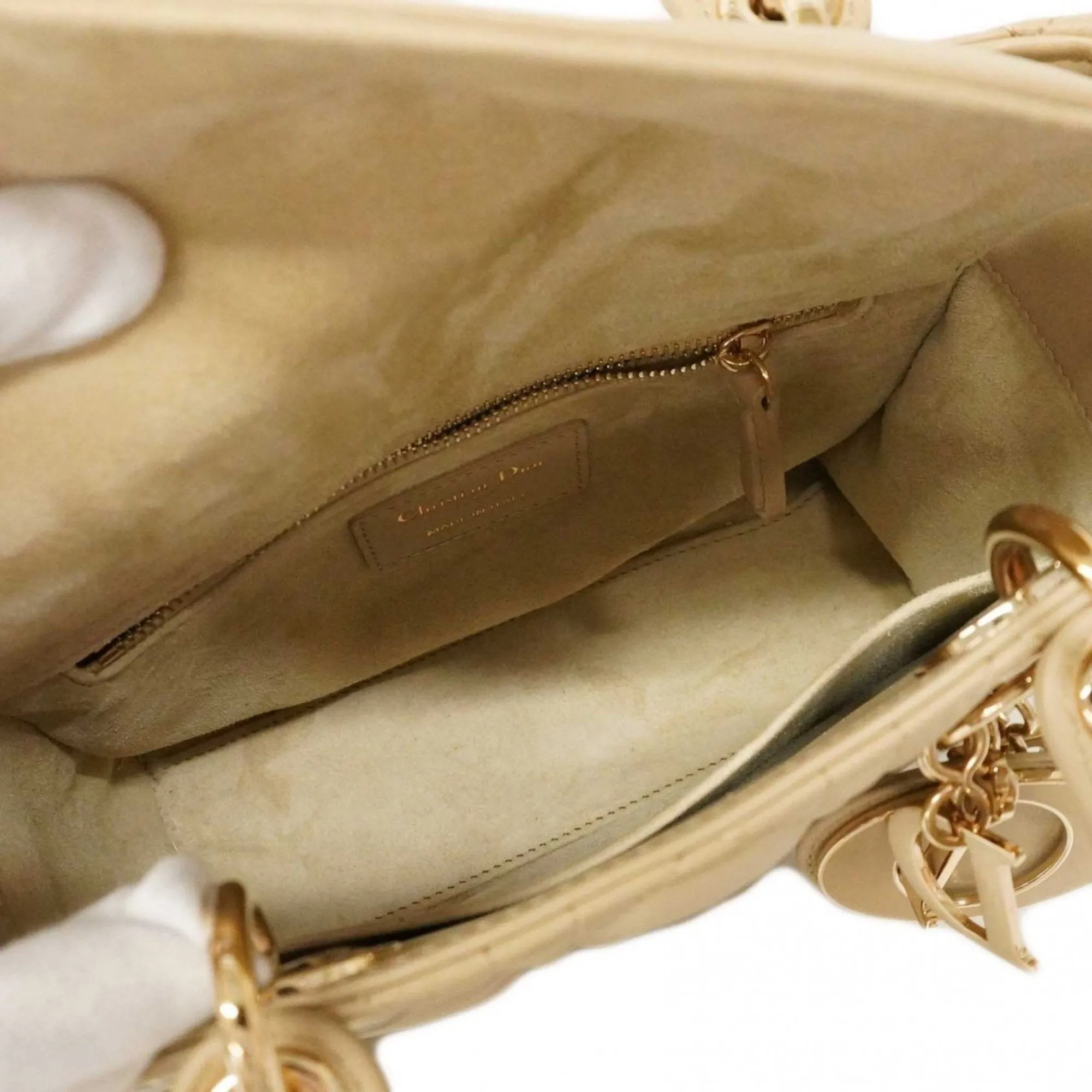 Christian Dior Leather Handbag (Pre-Owned)