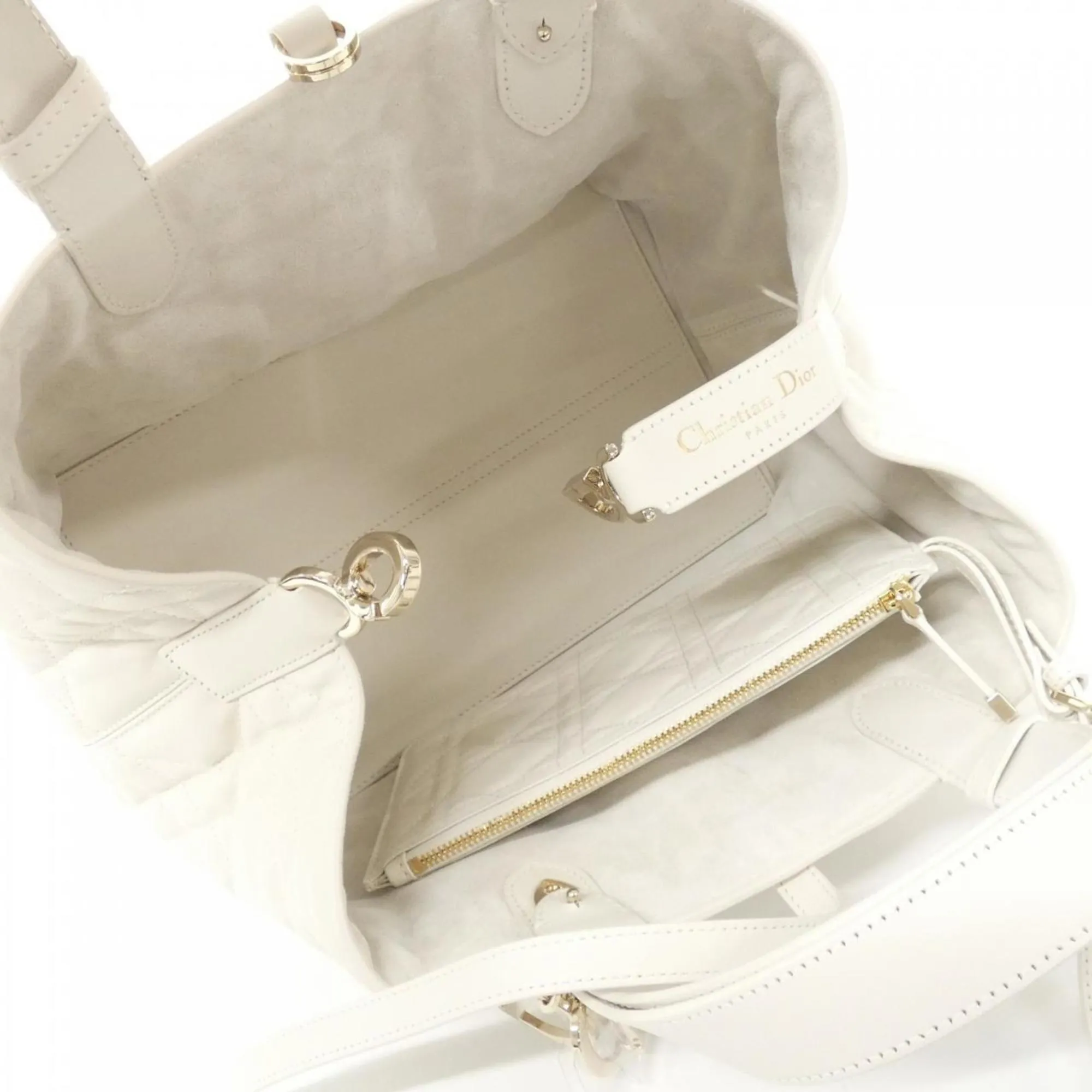 Christian Dior Leather Handbag (Pre-Owned)