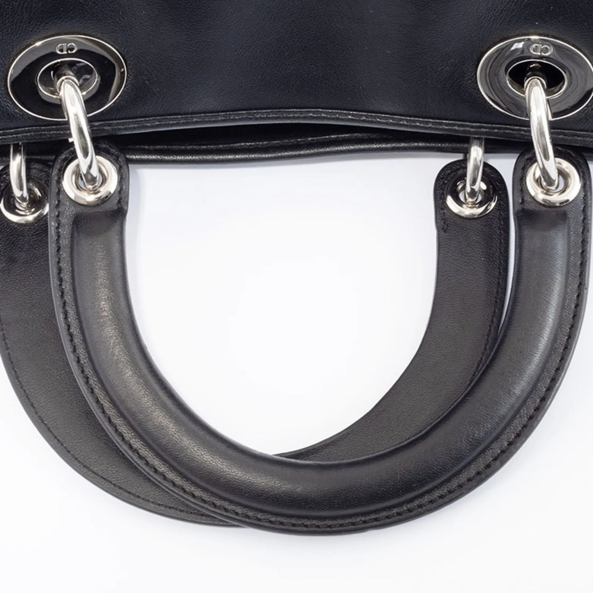 Christian Dior Leather Handbag (Pre-Owned)
