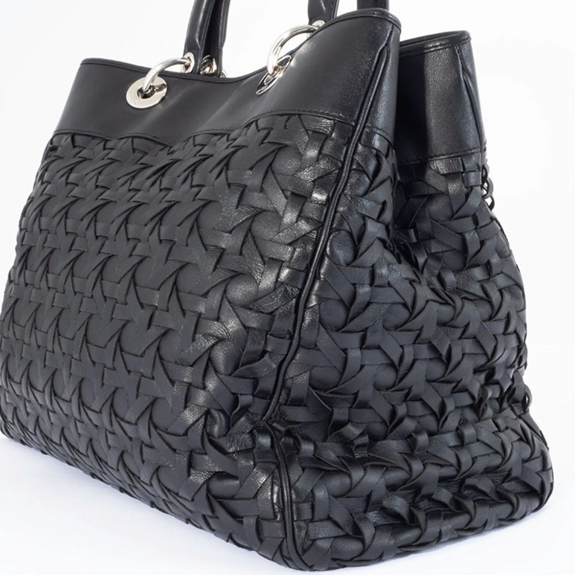 Christian Dior Leather Handbag (Pre-Owned)