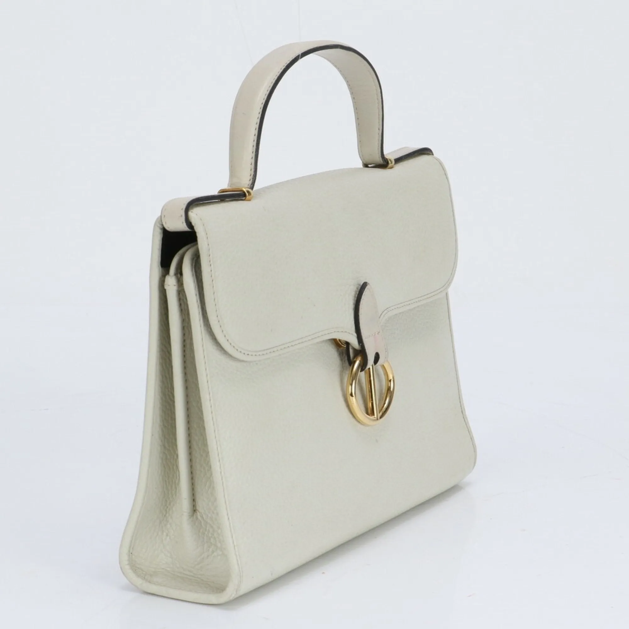 Christian Dior Leather Handbag (Pre-Owned)