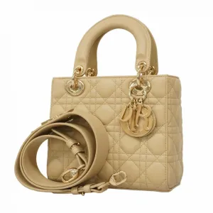 Christian Dior Leather Handbag (Pre-Owned)