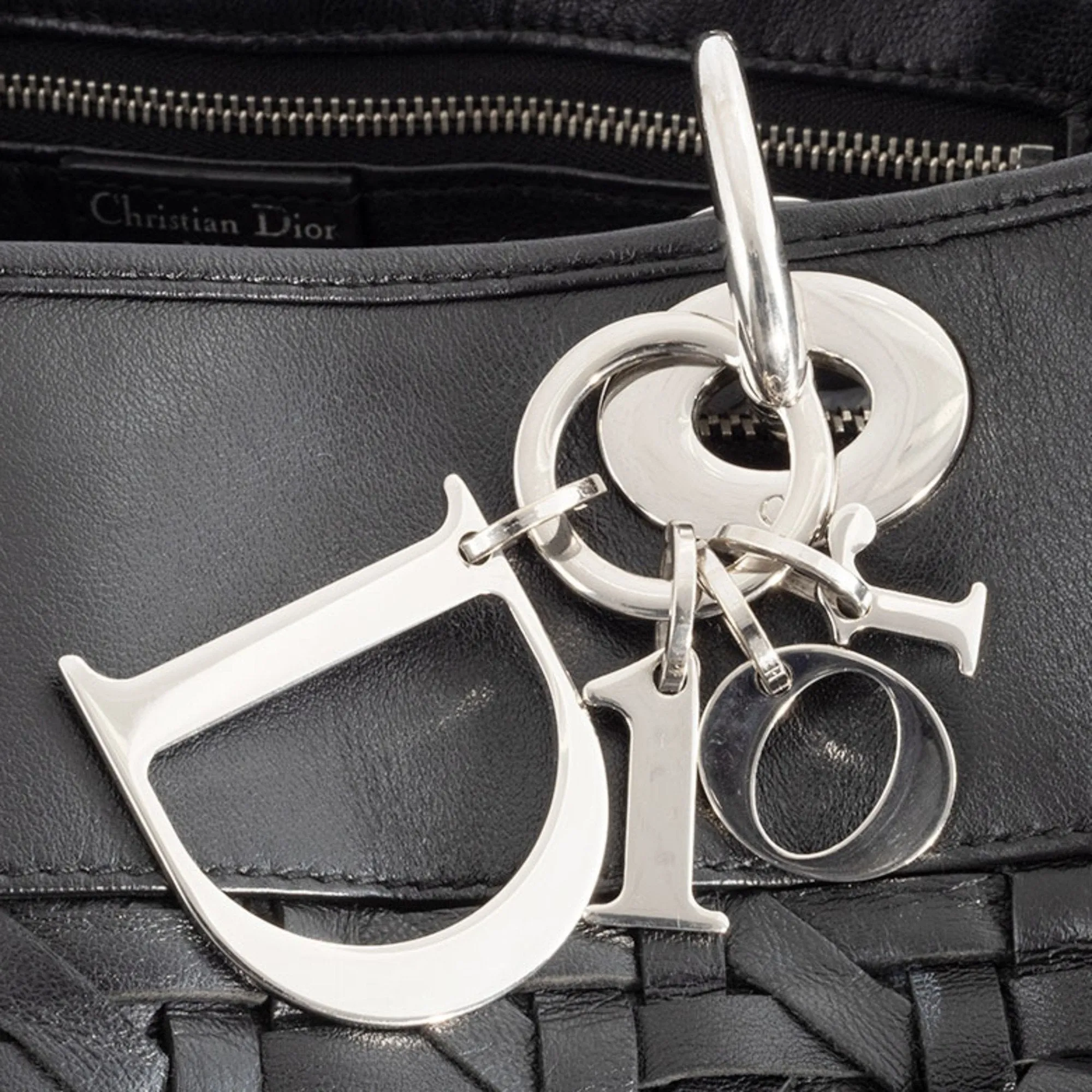 Christian Dior Leather Handbag (Pre-Owned)