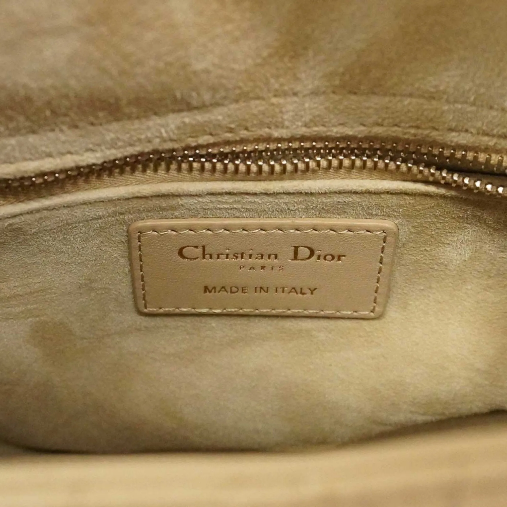 Christian Dior Leather Handbag (Pre-Owned)