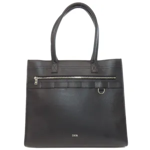 Christian Dior Leather Tote Bag (Pre-Owned)