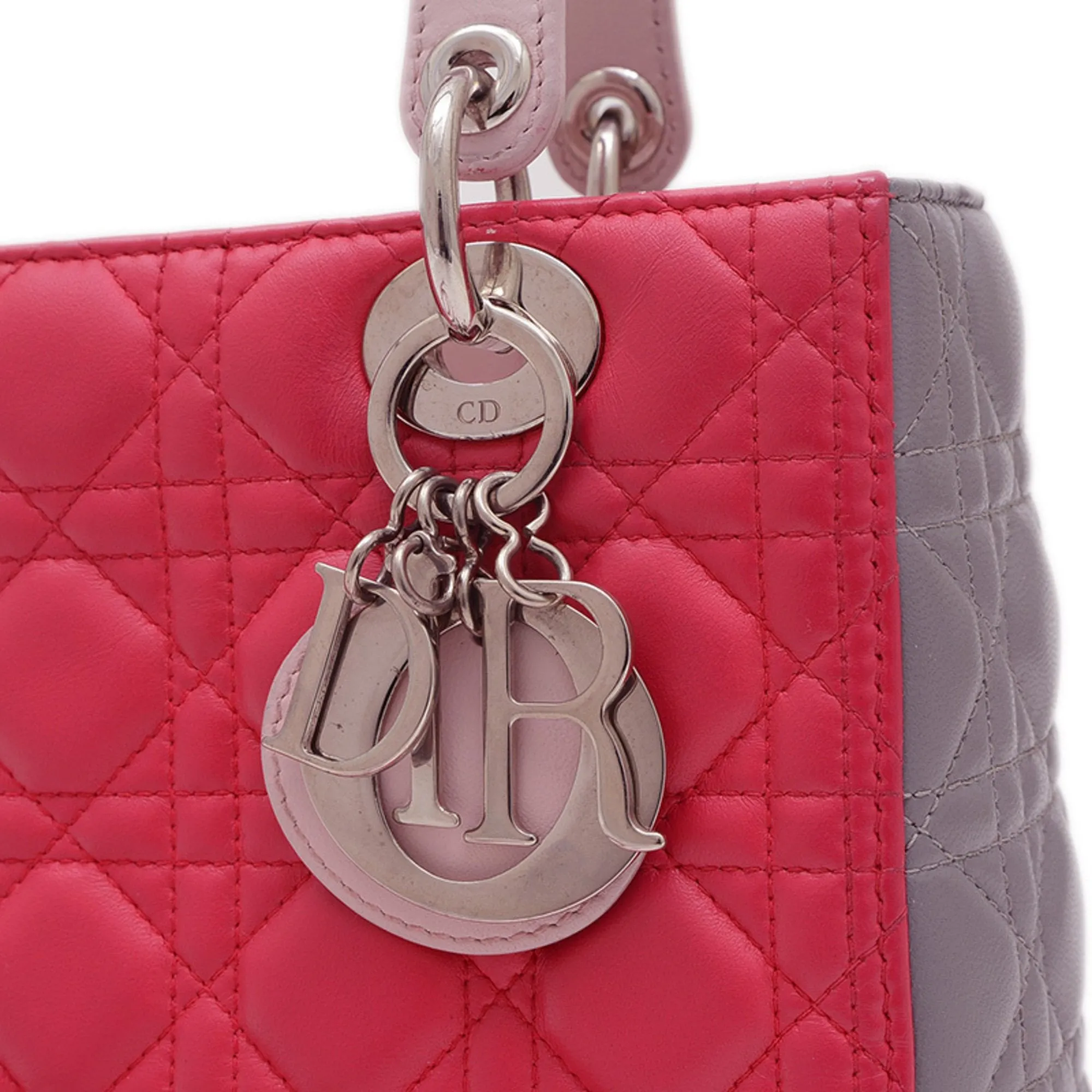 Christian Dior pink Leather Handbag (Pre-Owned)