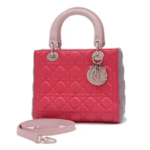 Christian Dior pink Leather Handbag (Pre-Owned)