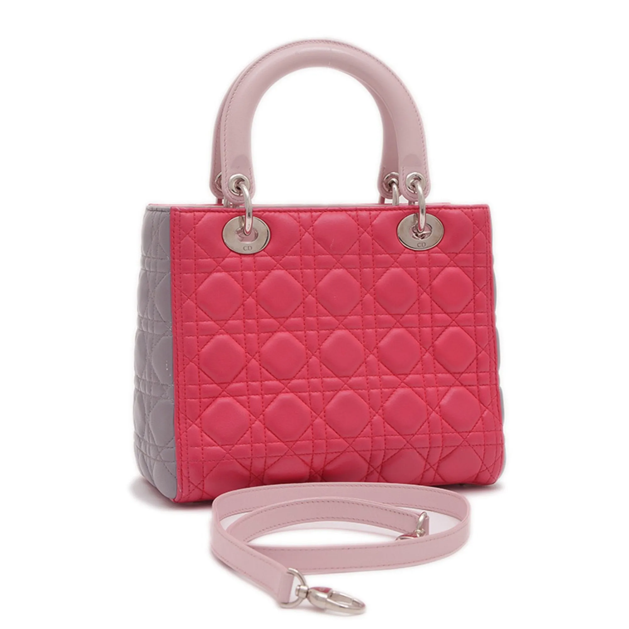 Christian Dior pink Leather Handbag (Pre-Owned)