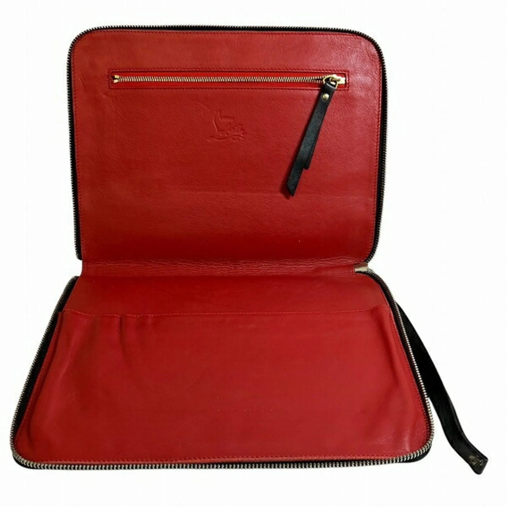 Christian Louboutin Leather Clutch Bag (Pre-Owned)