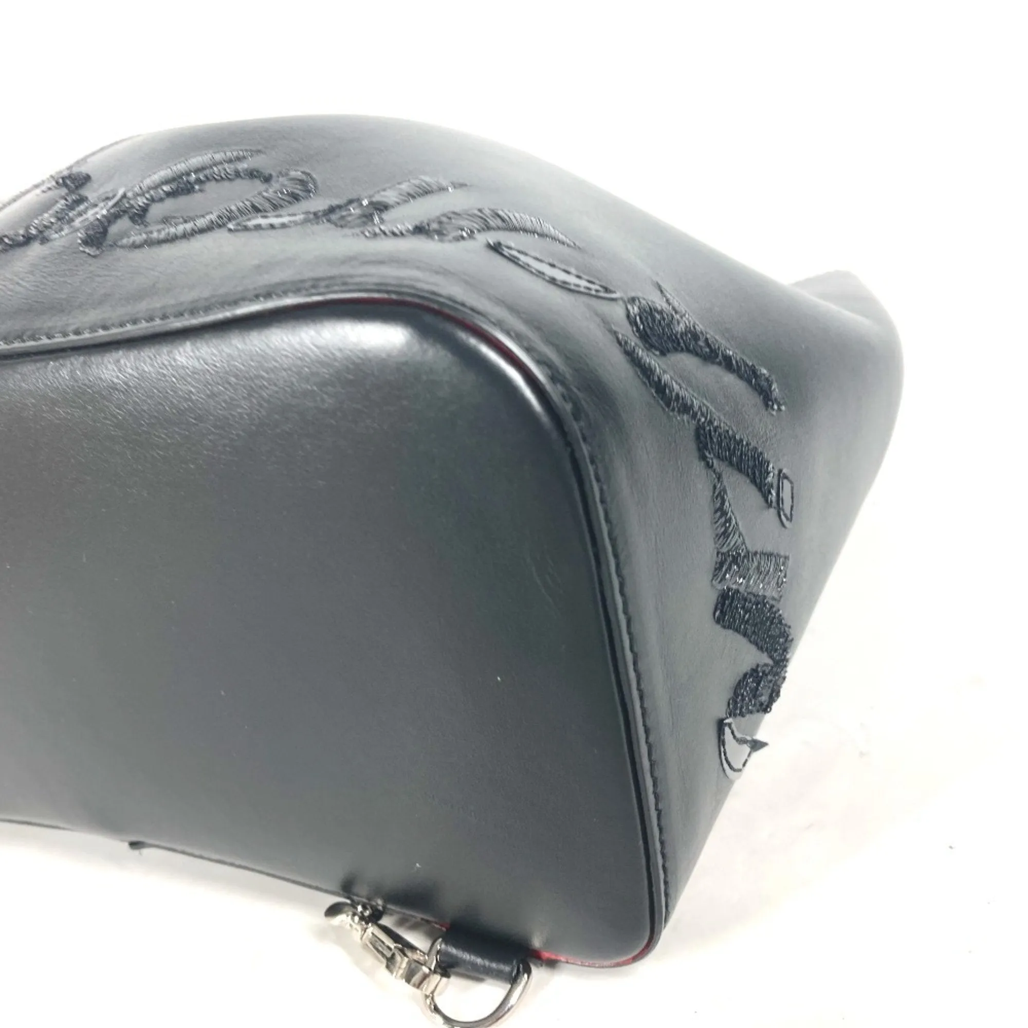 Christian Louboutin Marie Jane Leather Backpack Bag (Pre-Owned)