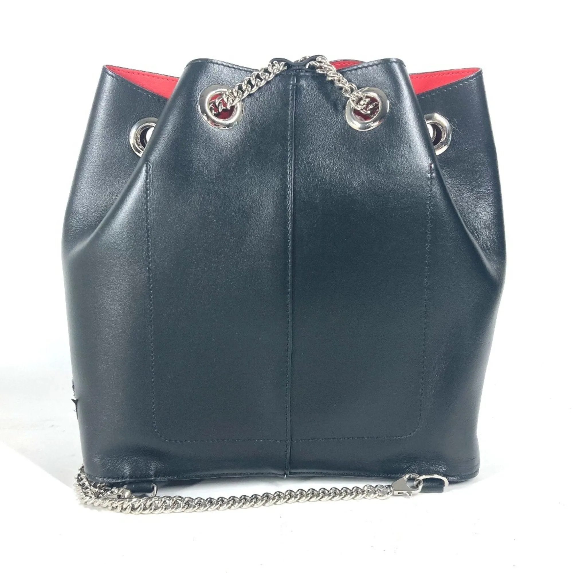 Christian Louboutin Marie Jane Leather Backpack Bag (Pre-Owned)
