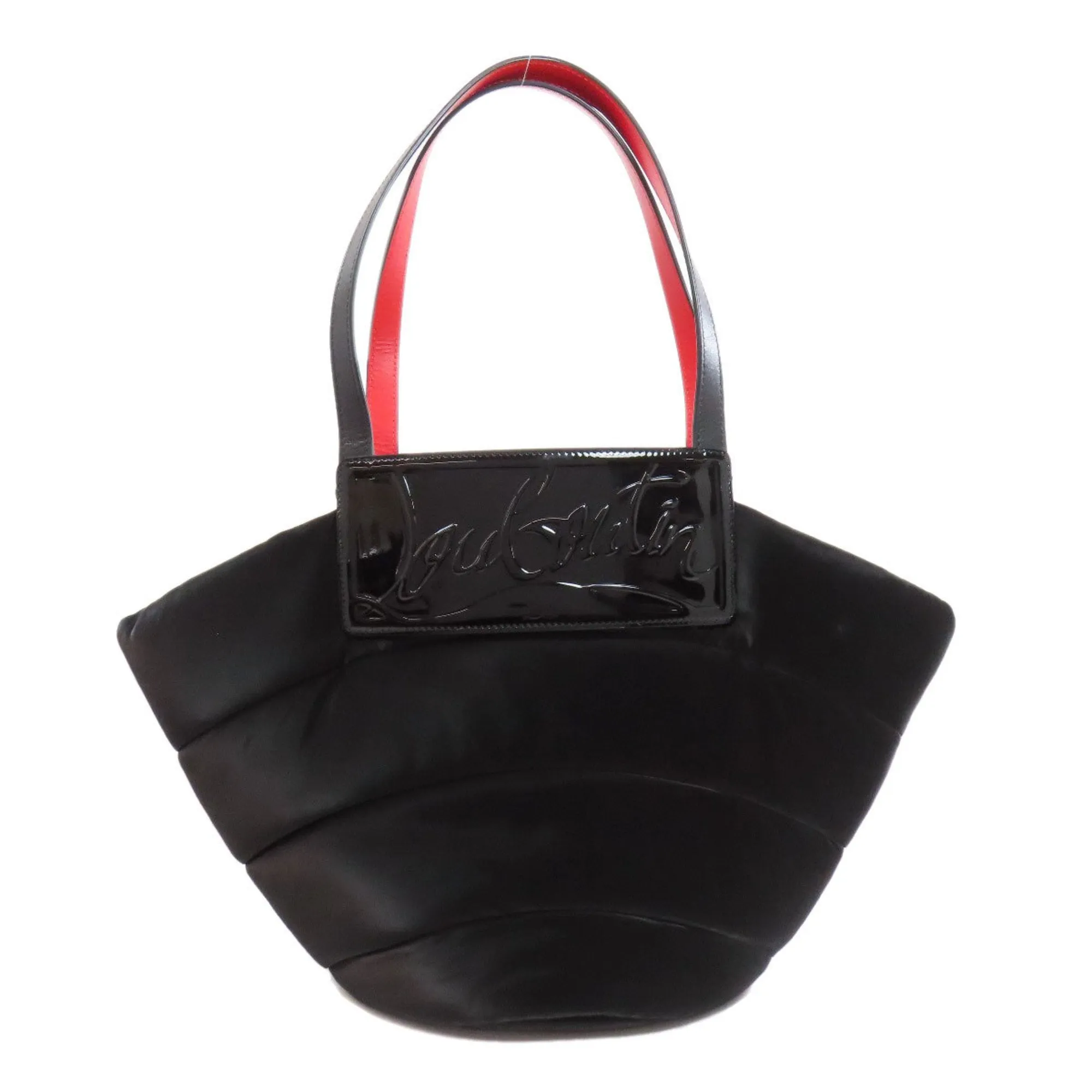 Christian Louboutin Velvet Tote Bag (Pre-Owned)