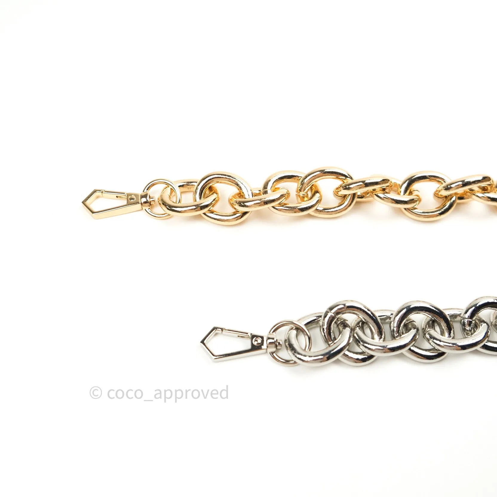 Circle Link Loop Chain (Gold)