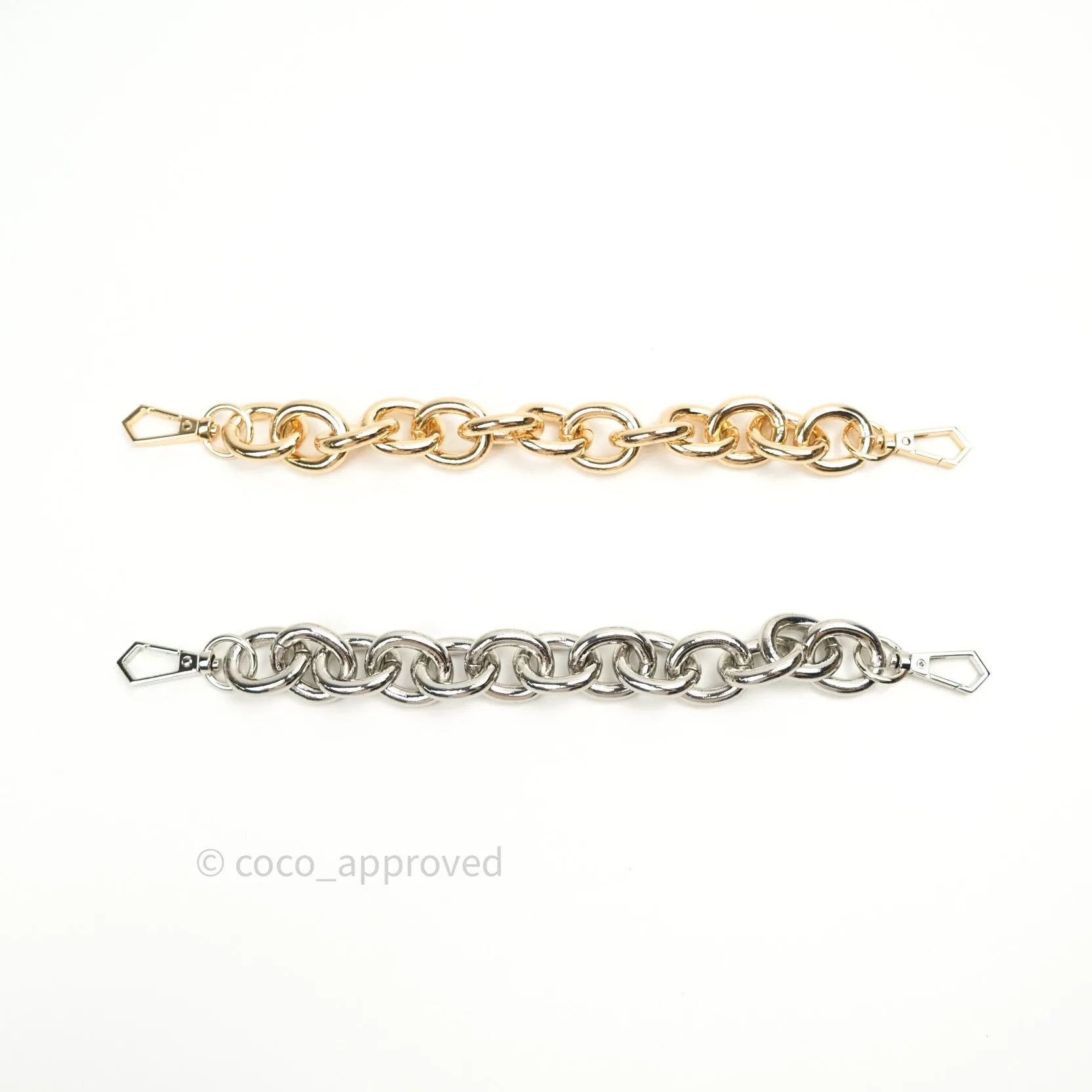 Circle Link Loop Chain (Gold)