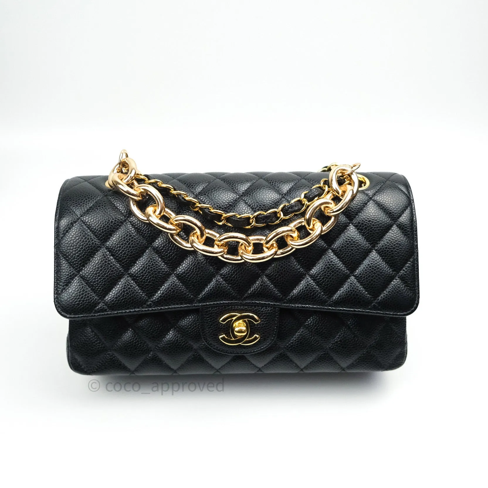 Circle Link Loop Chain (Gold)