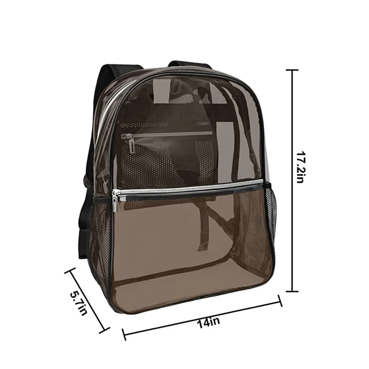 Clear Backpack Heavy Duty TPU Transparent Backpack