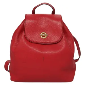 Cline Leather Backpack Bag (Pre-Owned)