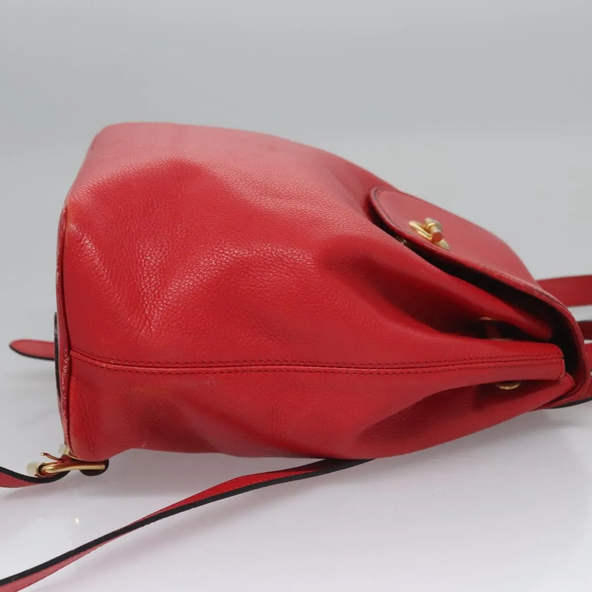 Cline Leather Backpack Bag (Pre-Owned)
