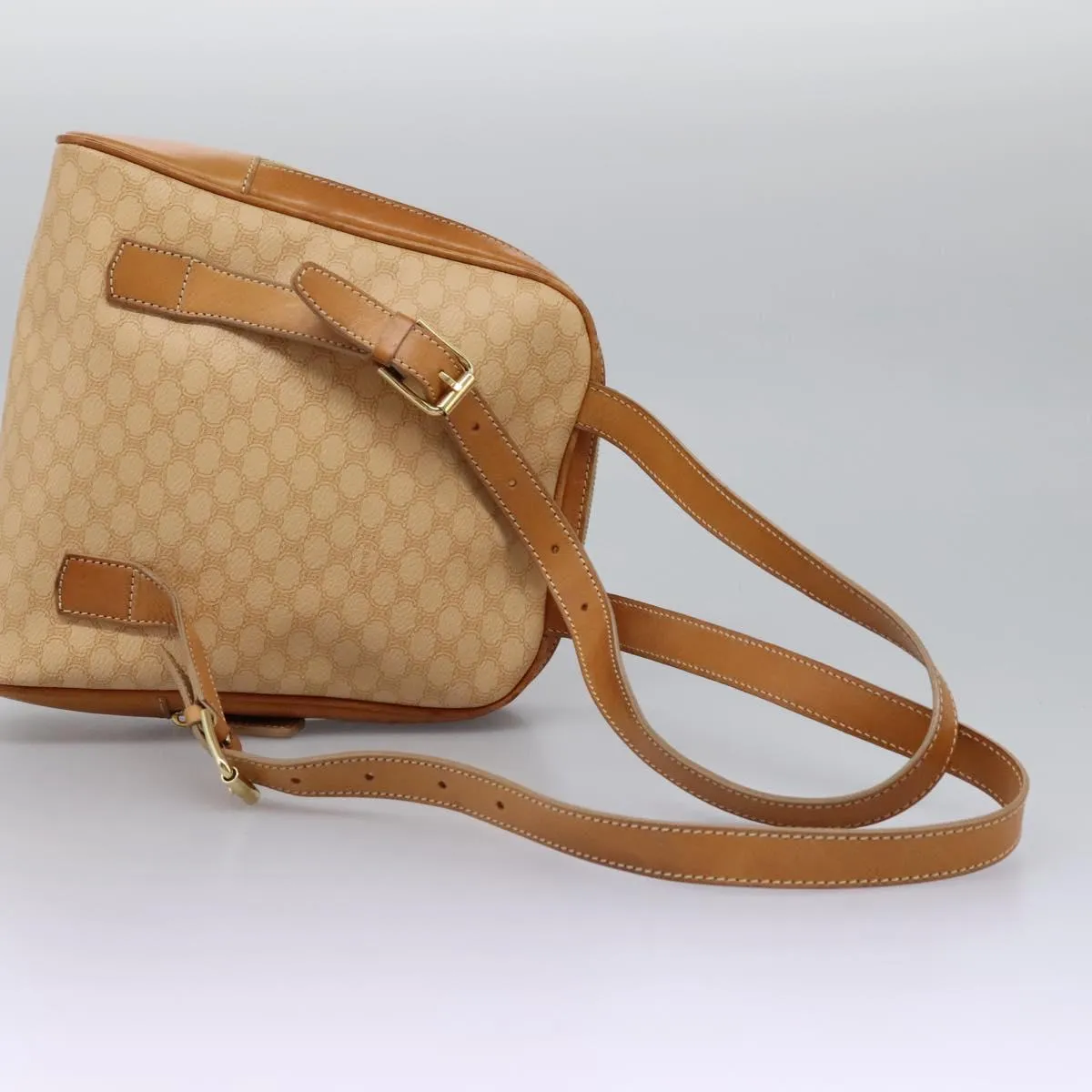 Cline Macadam Canvas Backpack Bag (Pre-Owned)