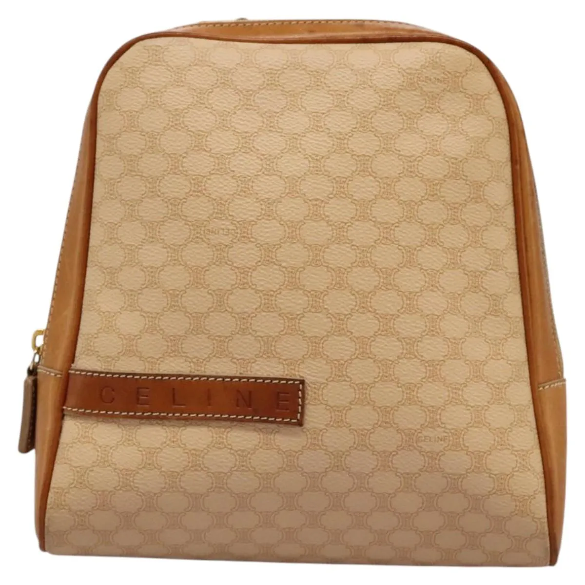 Cline Macadam Canvas Backpack Bag (Pre-Owned)