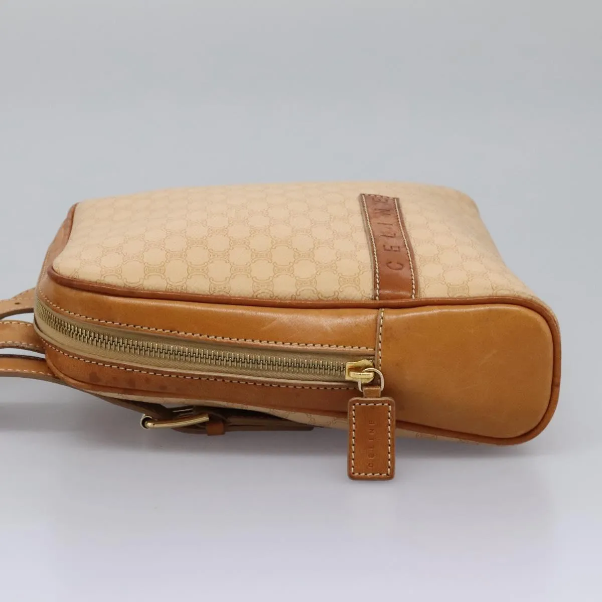 Cline Macadam Canvas Backpack Bag (Pre-Owned)