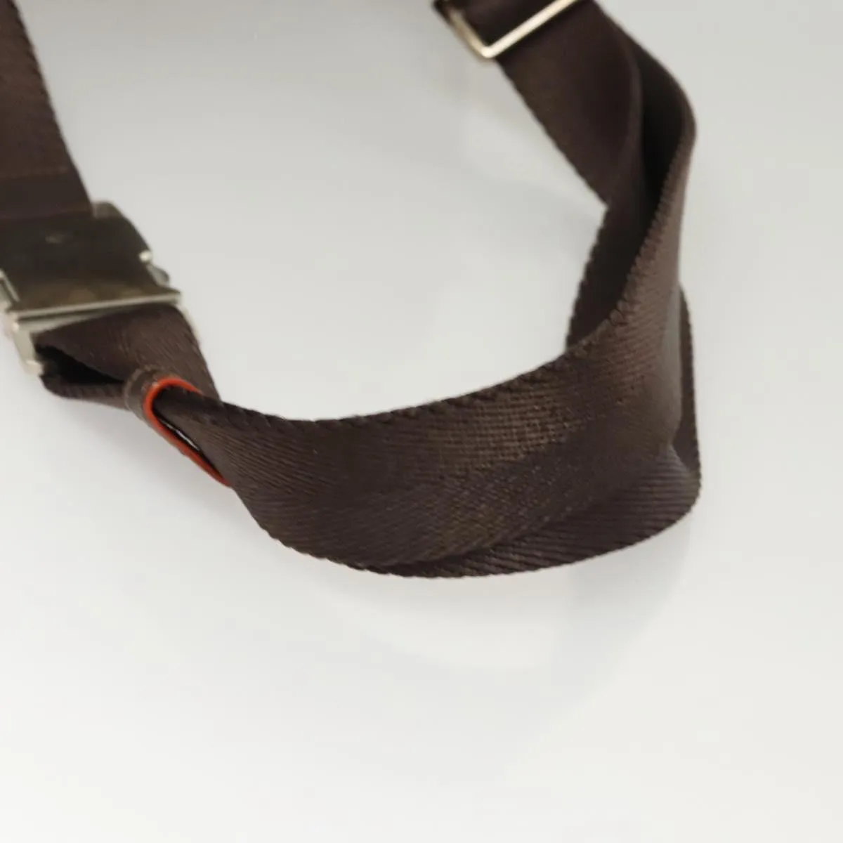 Cline Macadam Canvas Clutch Bag (Pre-Owned)