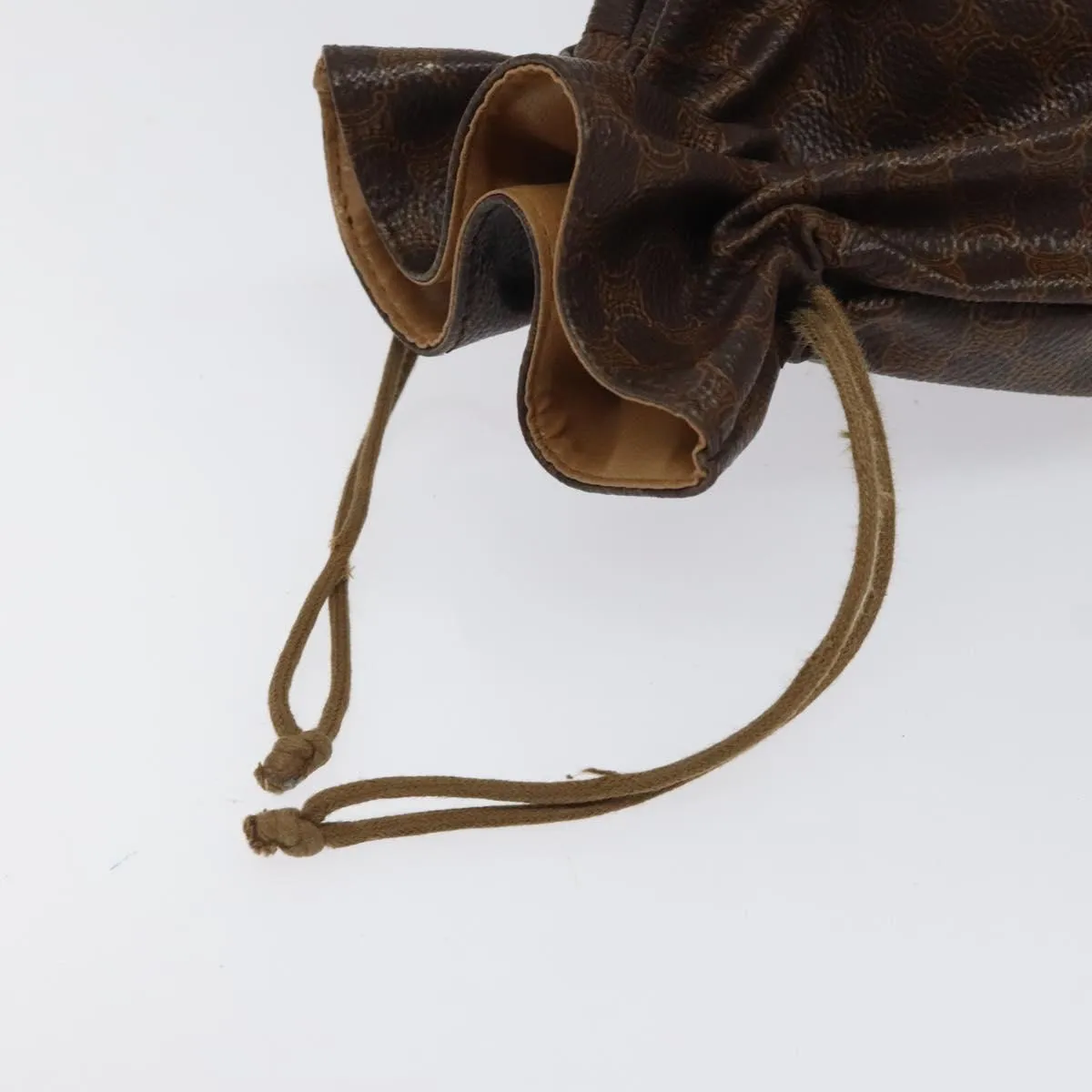 Cline Macadam Canvas Clutch Bag (Pre-Owned)