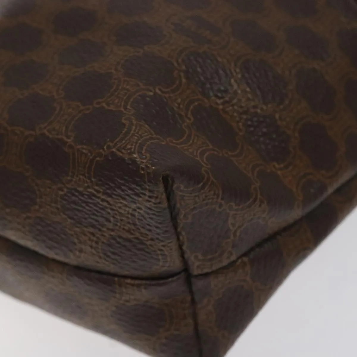 Cline Macadam Canvas Clutch Bag (Pre-Owned)