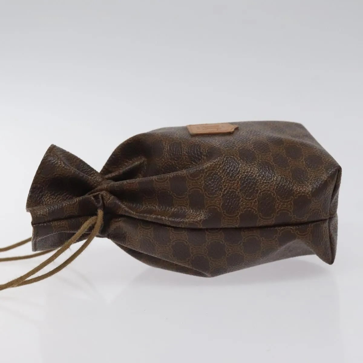 Cline Macadam Canvas Clutch Bag (Pre-Owned)