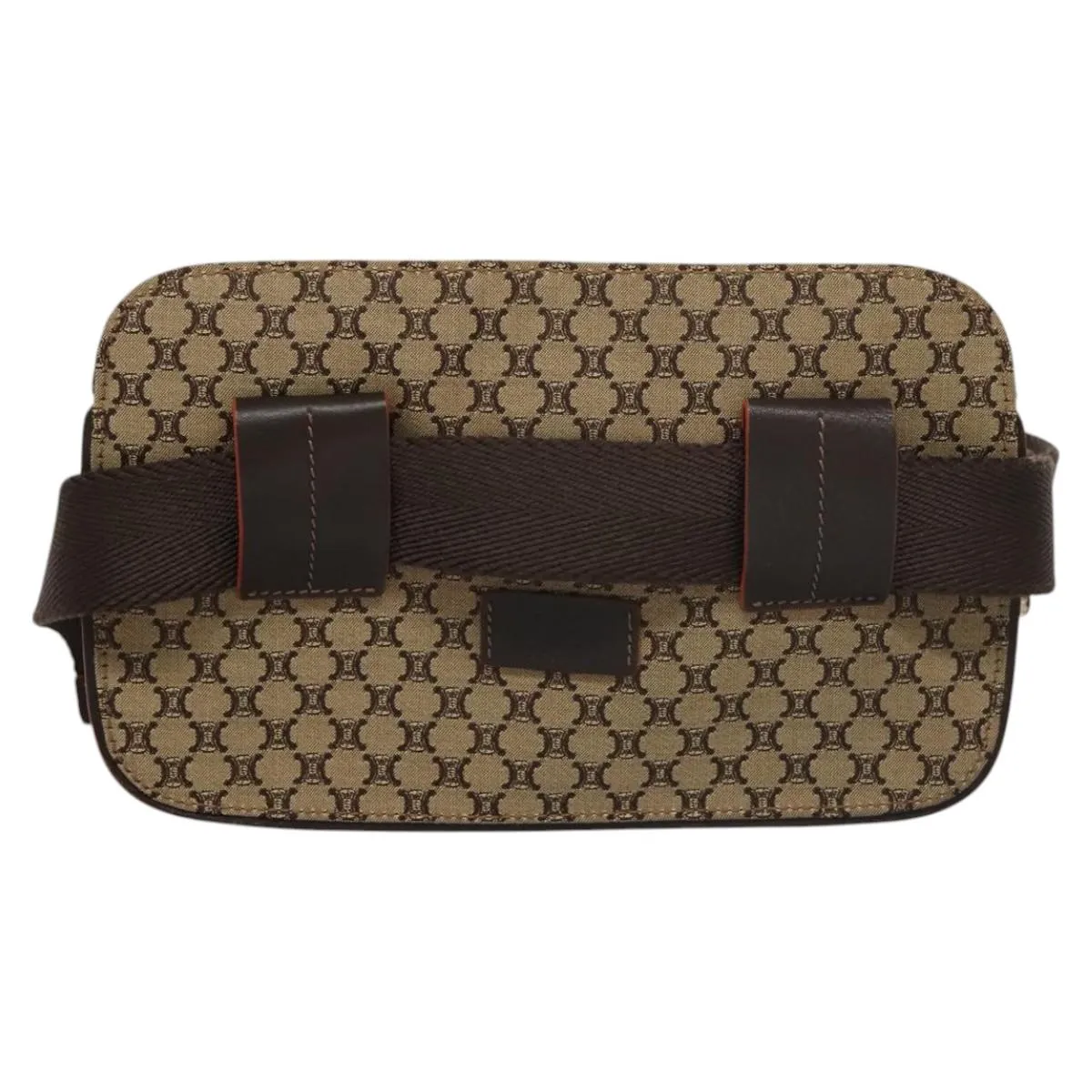 Cline Macadam Canvas Clutch Bag (Pre-Owned)