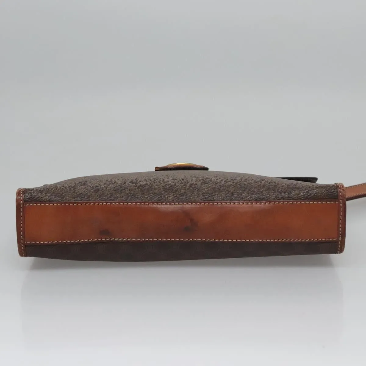 Cline Macadam Canvas Clutch Bag (Pre-Owned)