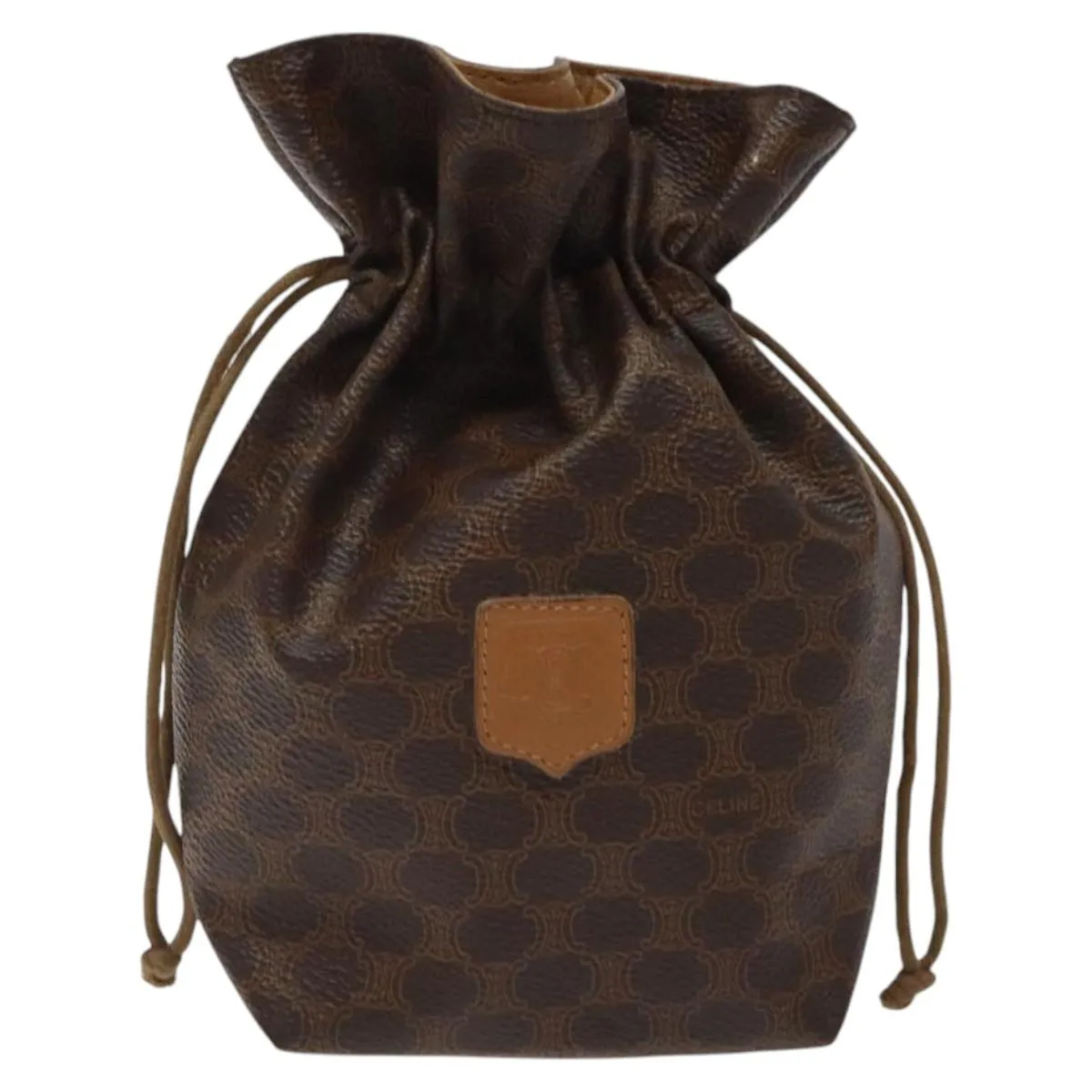 Cline Macadam Canvas Clutch Bag (Pre-Owned)