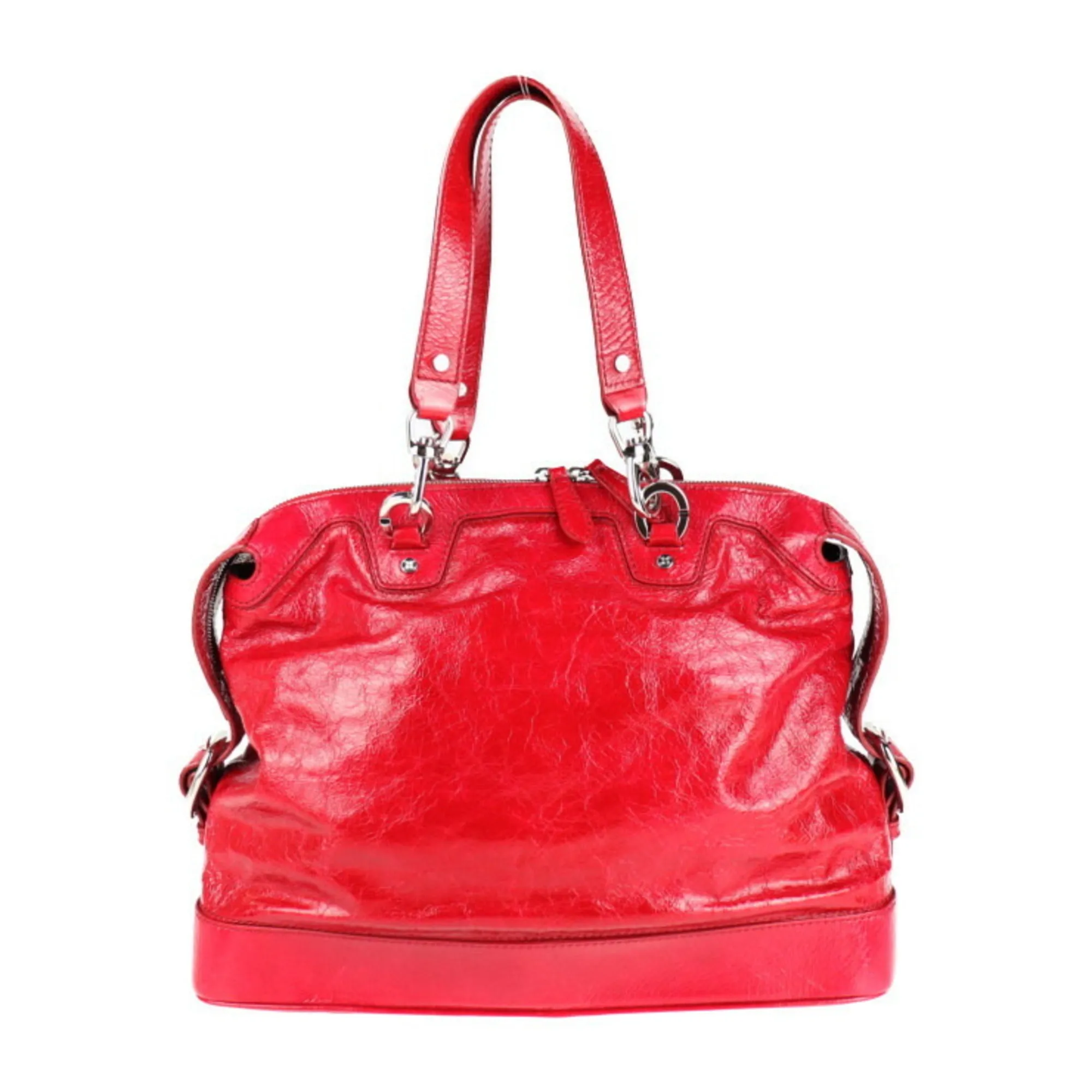 Cline Patent Leather Handbag (Pre-Owned)