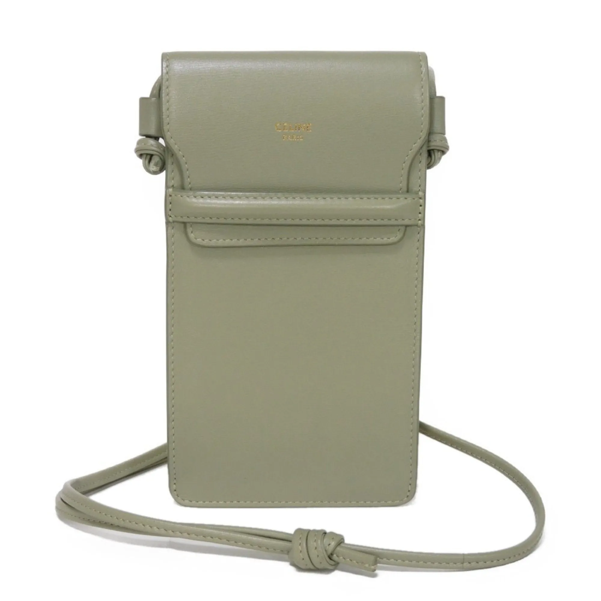 Cline Pony-Style Calfskin Clutch Bag (Pre-Owned)