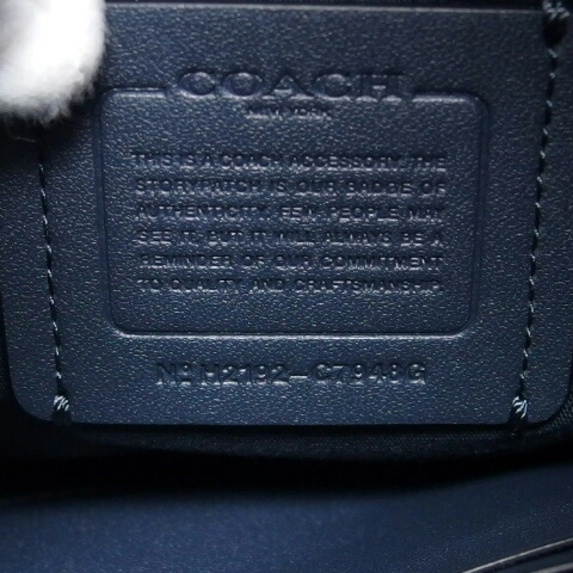 Coach  Canvas Clutch Bag Pouch (Pre-Owned)