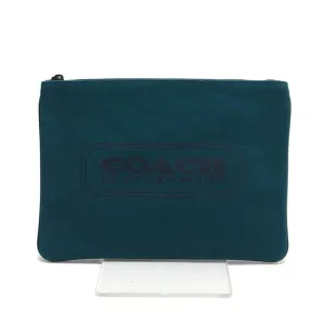 Coach  Canvas Clutch Bag Pouch (Pre-Owned)
