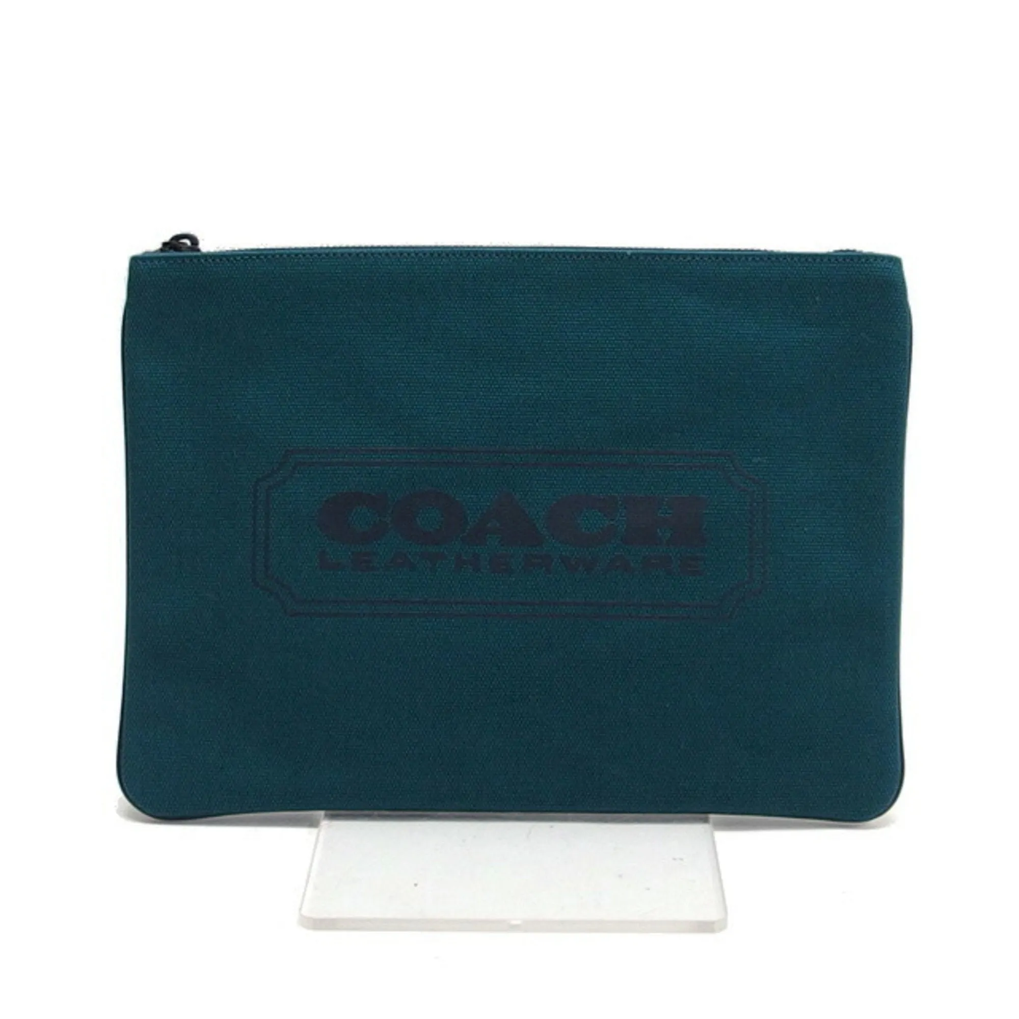 Coach  Canvas Clutch Bag Pouch (Pre-Owned)
