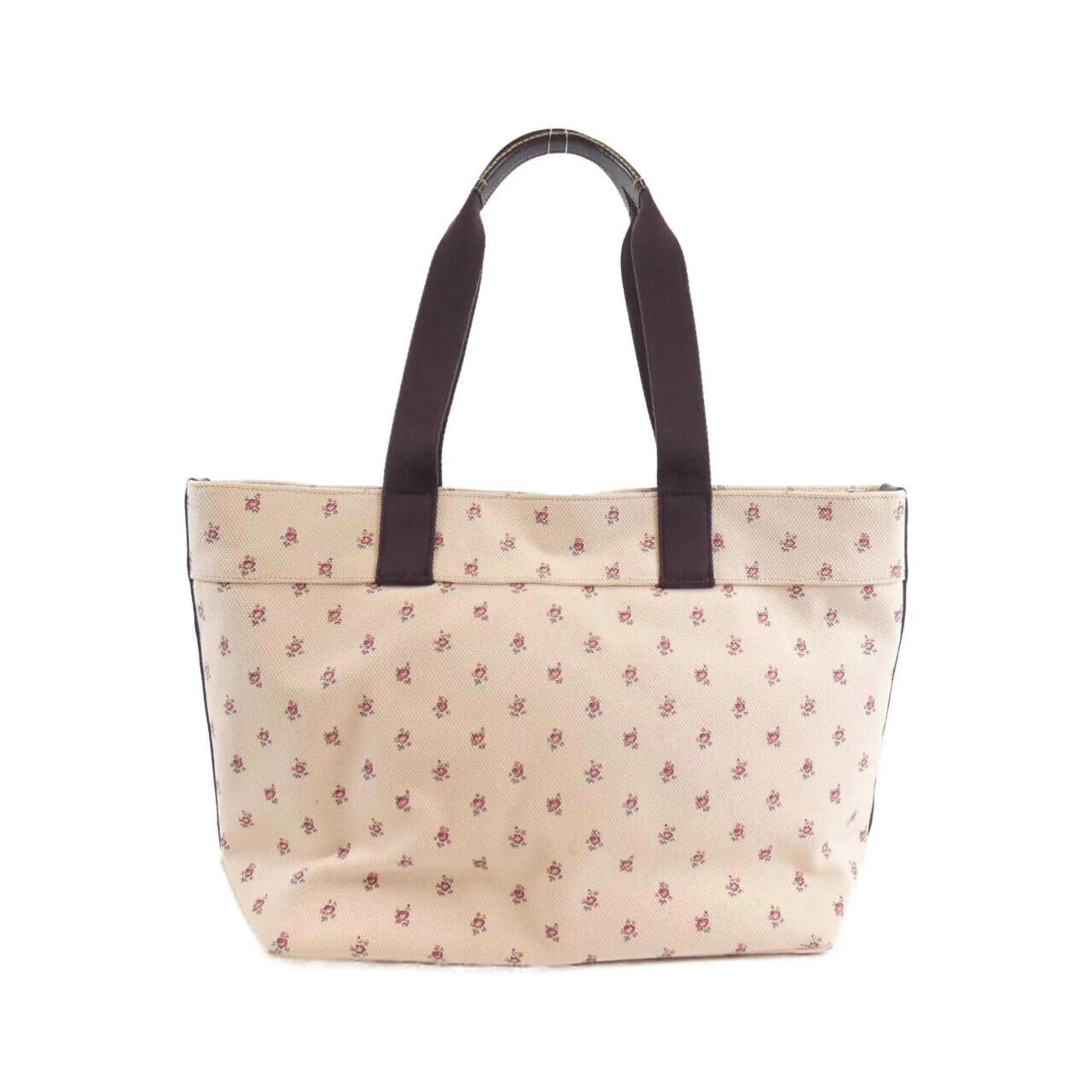 Coach Canvas Handbag Tote Bag (Pre-Owned)